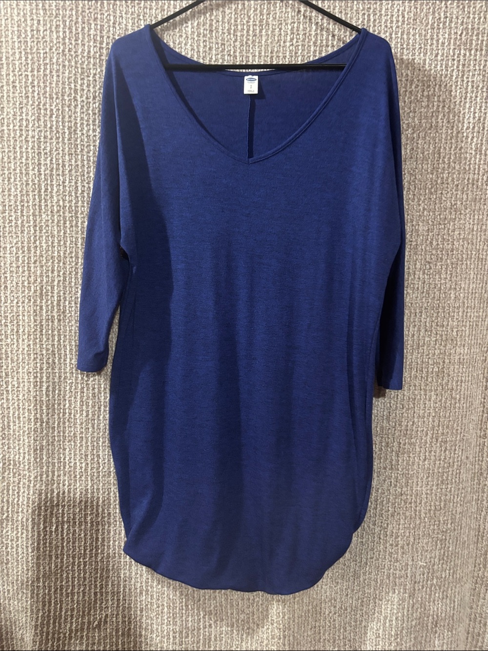 Old Navy Royal Blue V-Neck Tunic Top